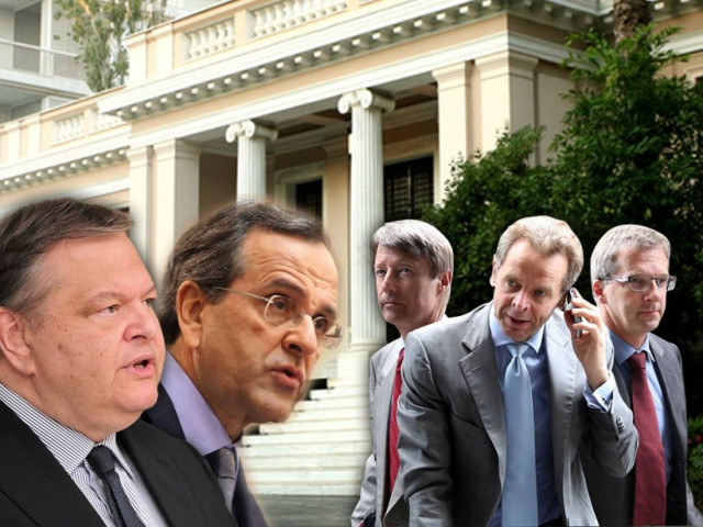 Σαμαράς και Βενιζέλος στέλνουν μήνυμα στην τρόικα