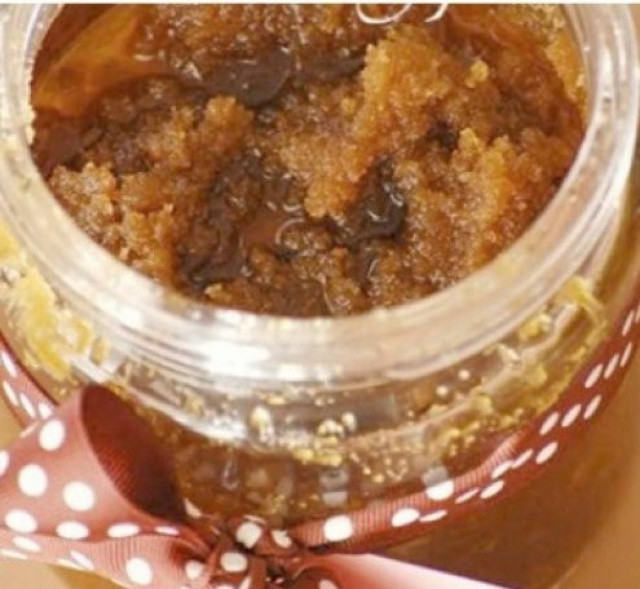 Σπιτικό scrub από ζάχαρη και μέλι