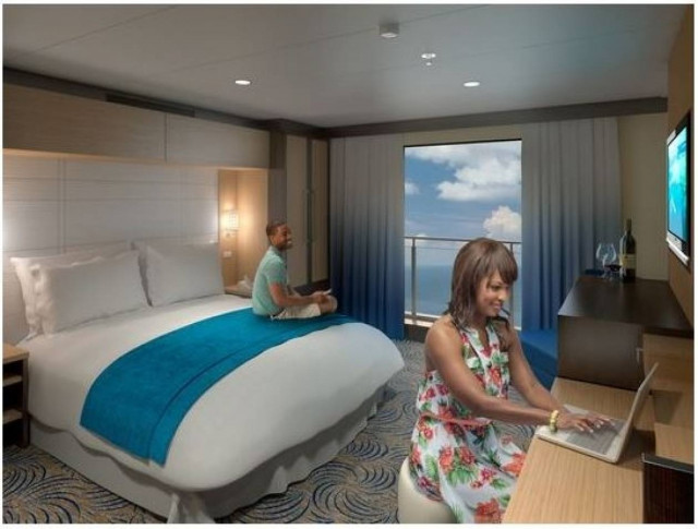 Θέα στη θάλασσα... μέσω τηλεόρασης στα κρουαζιερόπλοια!