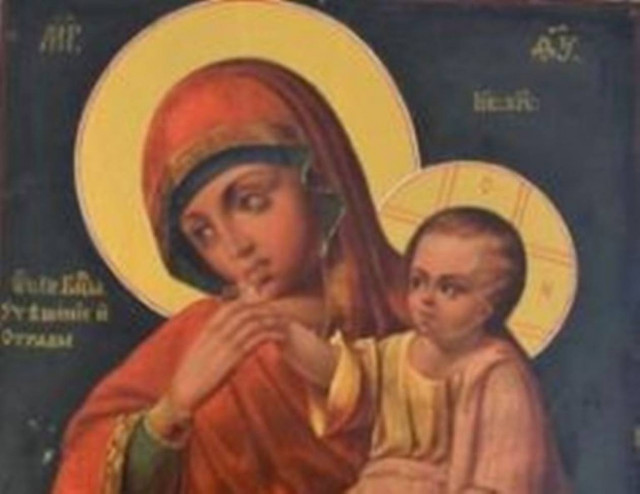 Βρέθηκε θαυματουργή εικόνα της Παναγίας (βίντεο)