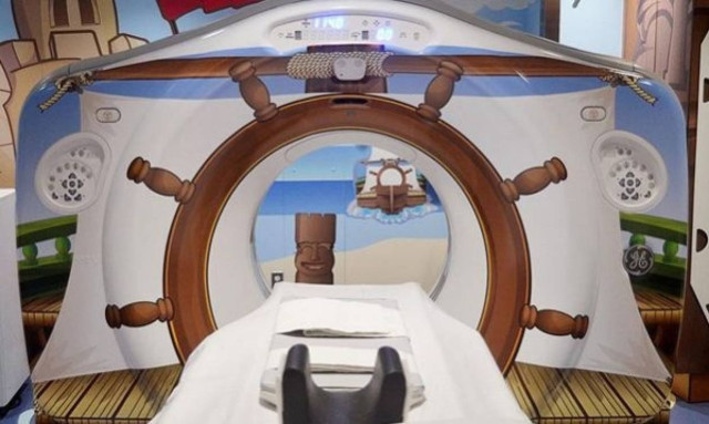 Ο παραμυθένιος αξονικός τομογράφος για παιδιά