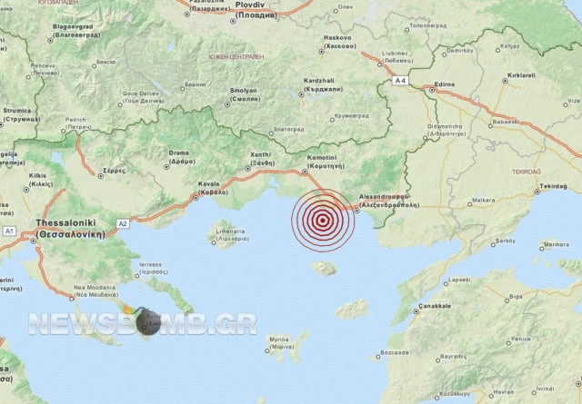 Σεισμός 3,1 Ρίχτερ στο Βόρειο Αιγαίο