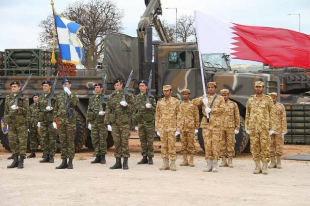 Στην Αλεξανδρούπολη εκπαιδεύονται στρατιωτικοί από το Κατάρ