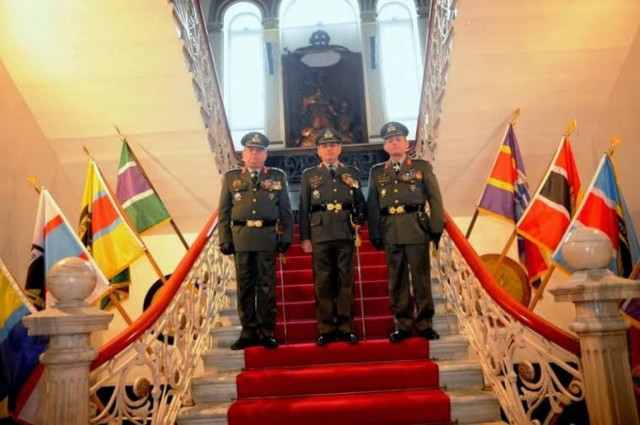 Τελετή παράδοσης - παραλαβής διοικητών στο στρατόπεδο Π. Αρεως