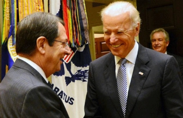 Τηλεφωνική συνομιλία Αναστασιάδη - Μπάιντεν