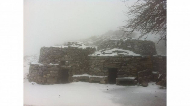 Η μαγεία του χιονισμένου Ψηλορείτη στο... κατώφλι της Άνοιξης