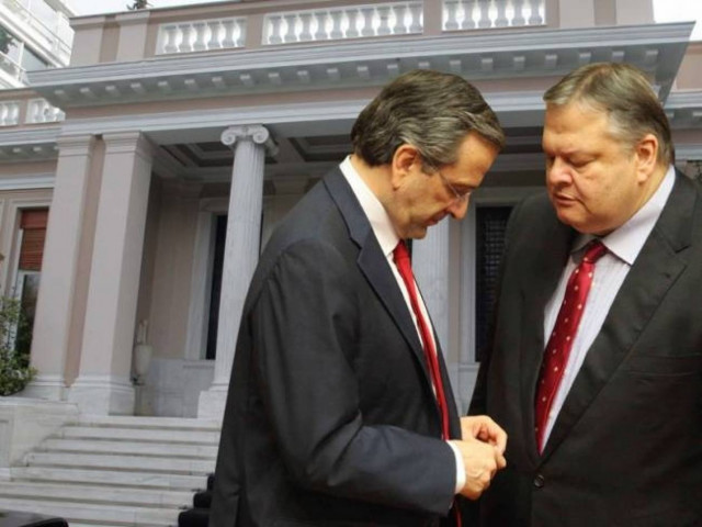 Samaras to meet with Venizelos later on Thursday