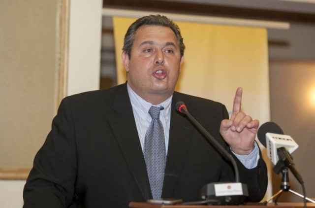 Συνάντηση  Καμμένου – Τσχικβισβίλι