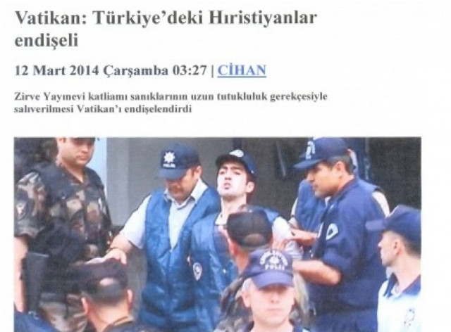 Ο Πάπας ανησυχεί για τους Χριστιανούς της Τουρκίας- Η Ελλάδα;