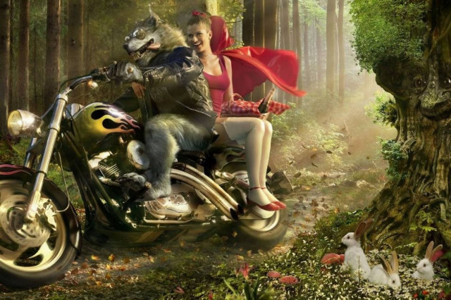 ΑΝΕΚΔΟΤΟ: Η κοκκινοσκουφίτσα και ένας διαφορετικός κακός λύκος