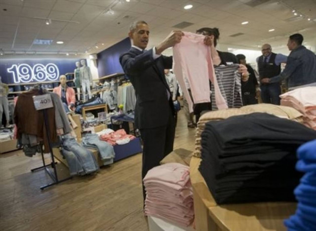 Όταν ο Ομπάμα ψώνισε για τις... γυναίκες του