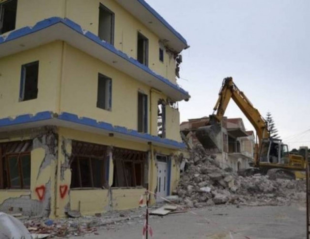 Lixouri: The demolitions just started