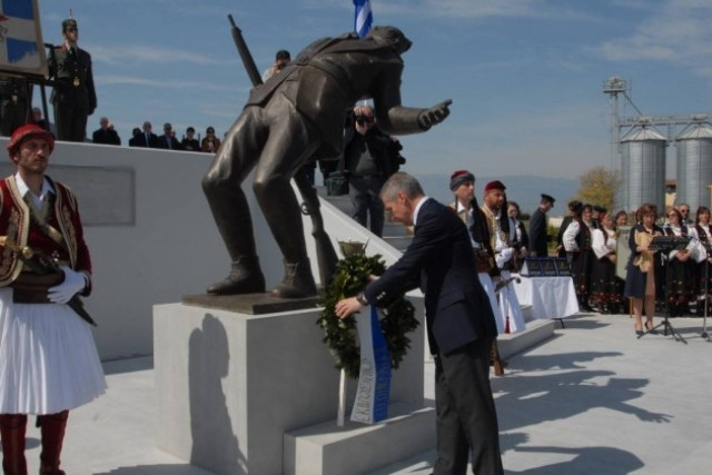 Ύψωμα 731: Έγιναν τα αποκαλυπτήρια του μνημείου πεσόντων