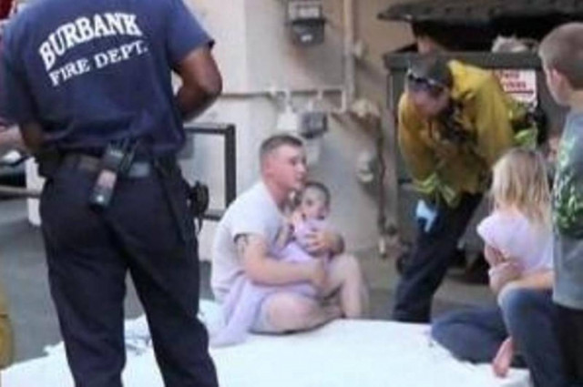 Τρίχρονο αγόρι σώθηκε από… στρώμα! (video)