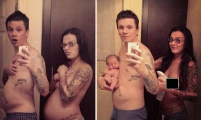 Oι πιο τρυφερές φωτογραφίες! Από την κοιλίτσα στην αγκαλιά!