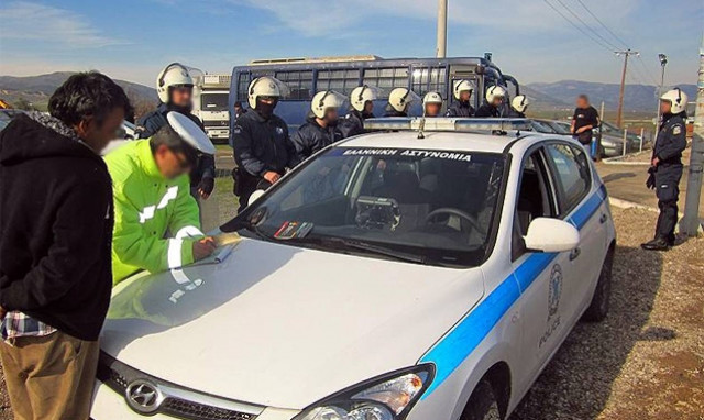 Σπάρτη: Αστυνομική επιχείρηση σε καταυλισμούς Ρομά