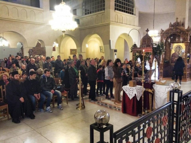 Αναχώρηση Τιμίου Ξύλου από τη Θεσσαλονίκη