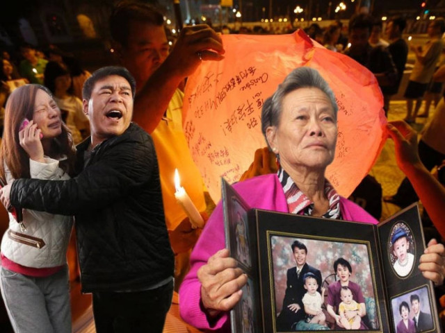 Το δράμα των συγγενών των επιβατών του Boeing μέσα από φωτογραφίες