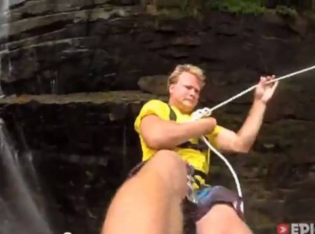 Τρελό bungee jump στην Νότια Αφρική!