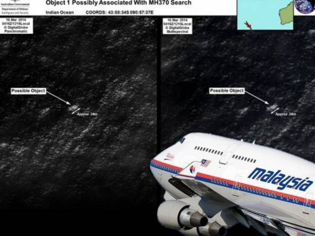 The debris of the missing Boeing?