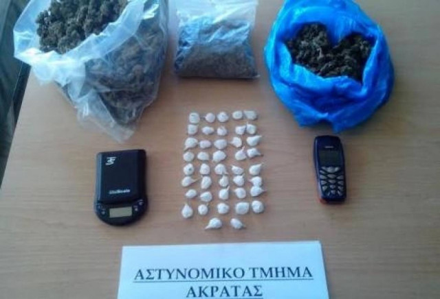 Πάτρα: Γεμάτο με ναρκωτικά το σακίδιο του 29χρονου