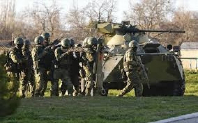 Κριμαία: Επίθεση των ρωσικών δυνάμεων κατά ουκρανικής βάσης