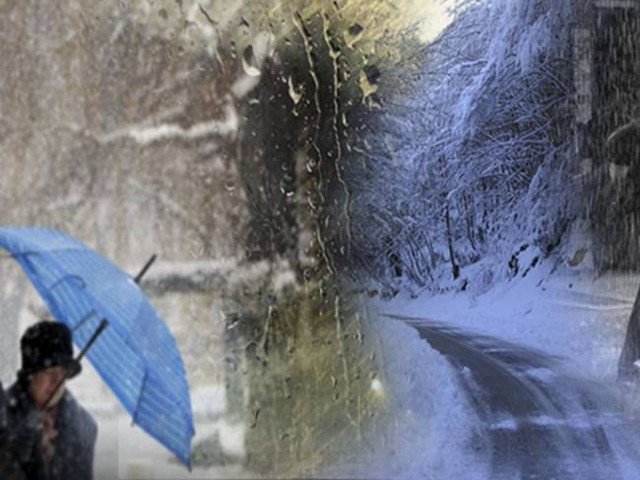 Έρχονται βροχές και χιόνια