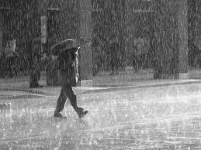 Rainy weather on Friday