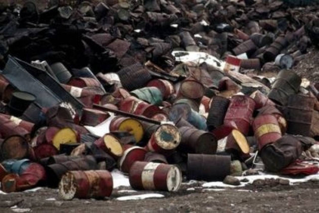 Βιομηχανικά απόβλητα στα Διαβατά Θεσσαλονίκης