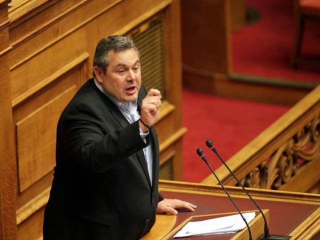 Καμμένος: Νομοθετείτε τις εντολές των ξένων (vid)