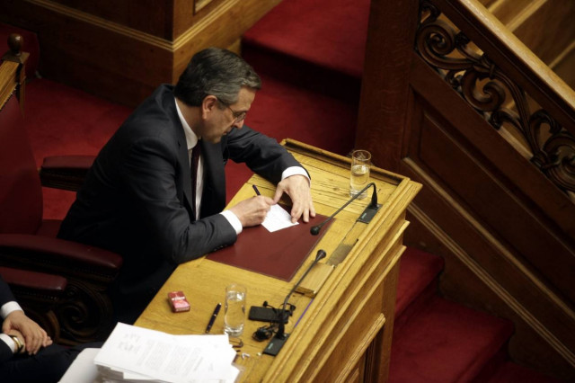 Καρέ – καρέ η διαγραφή του Νικήτα Κακλαμάνη από τον Σαμαρά (pics)