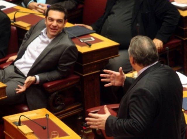 Βενιζέλος σε Τσίπρα: Εμένα μη μου σηκώνεις το δάχτυλο