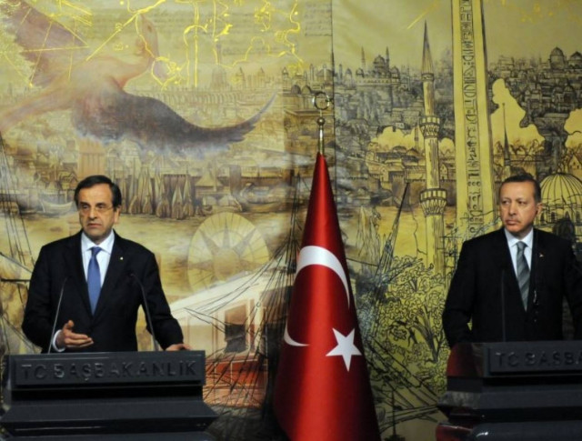 Συγχαρητήριο τηλεφώνημα Σαμαρά σε Ερντογάν