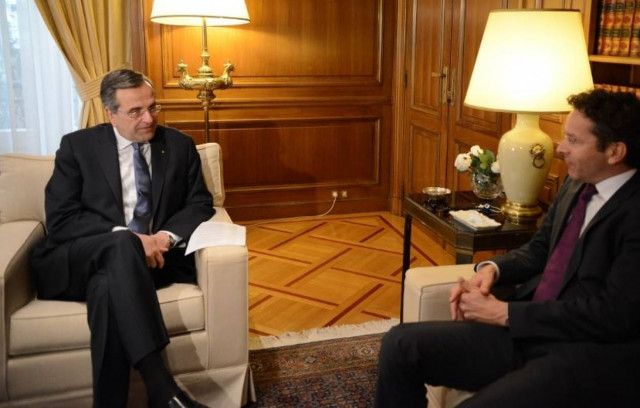 Συνάντηση Σαμαρά - Ντάισελμπλουμ