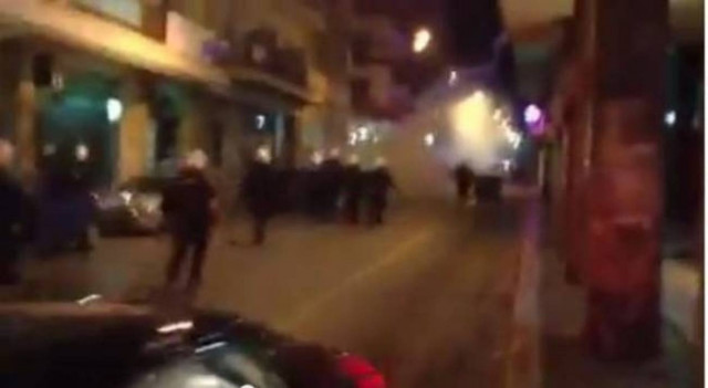 Πάτρα: Ζημιές από τα επεισόδια αντιεξουσιαστών - αστυνομικών