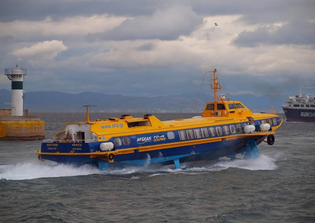 Ξεκίνησε δρομολόγια το flying dolphin Ερατώ