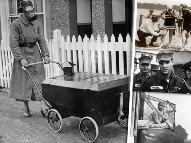 Γεγονότα άλλων εποχών σε ασπρόμαυρες φωτογραφίες