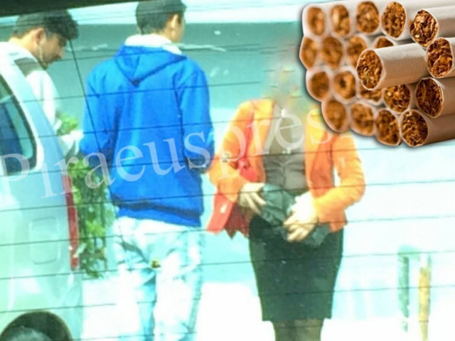 Δείτε καρέ καρέ το λαθρεμπόριο τσιγάρων στον Πειραιά