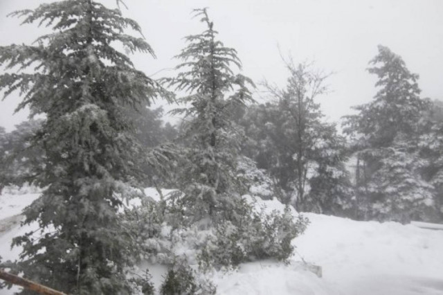 Βροχές, χαλάζι και χιόνια στη Δυτική Μακεδονία