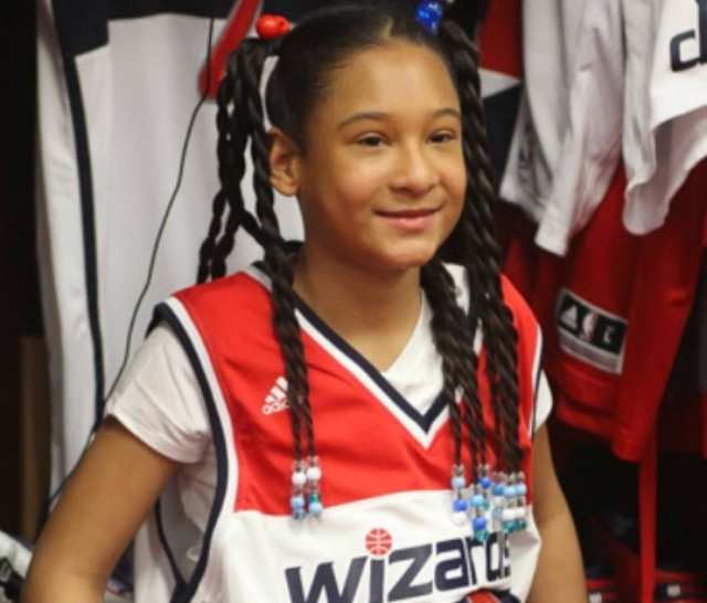 Η 10χρονη που έγινε μέλος των Ουάσινγκτον Ουίζαρντς