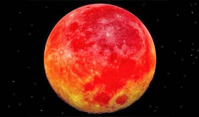 «Ματωμένη» αύριο η Σελήνη …