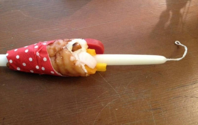 Θεσσαλονίκη: Λαμπάδες… πιτόγυρο, ουίσκι και σοκολάτα!