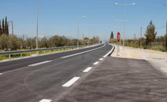Ναύπλιο: Παραδόθηκε στην κυκλοφορία ο νέος δρόμος «Αρκαδικό–Λυγουριό»
