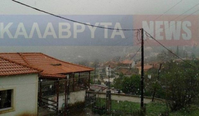 Ο καιρός τρελάθηκε - Χιόνια λίγο πριν τον Επιτάφιο! (pics)