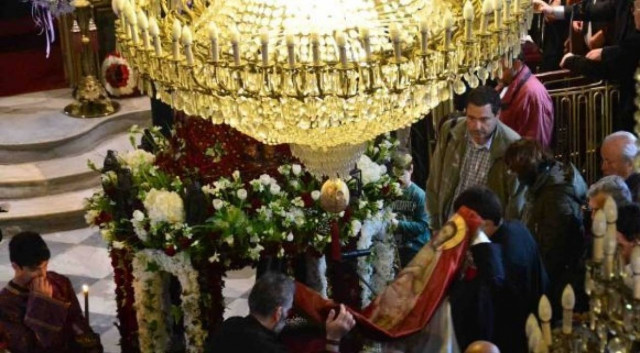 Η Αποκαθήλωση στο Ναό της Παναγίας Ναυπλίου