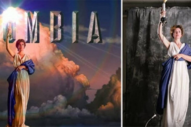 Ποια είναι η κοπέλα με τον πυρσό και τον χιτώνα της Columbia;