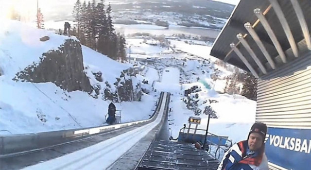 Δείτε πως είναι να «πετάς» με τα σκι (Video)