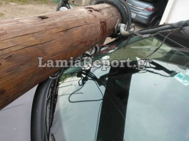 Έκοψαν την κολόνα της ΔΕΗ - Από θαύμα δεν θρηνήσαμε θύματα