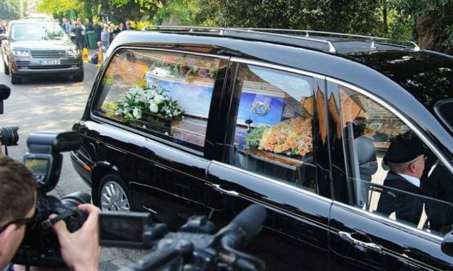 Θρήνος στην κηδεία της Peaches Geldof