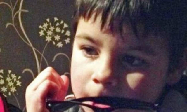 Horrible accident: A young boy burned during play time